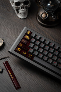 Load image into Gallery viewer, MOMOKA Danse Macabre Cherry Profile Keycaps
