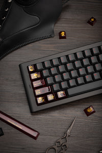 Load image into Gallery viewer, MOMOKA Danse Macabre Cherry Profile Keycaps
