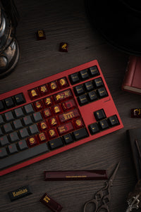 Load image into Gallery viewer, MOMOKA Danse Macabre Cherry Profile Keycaps
