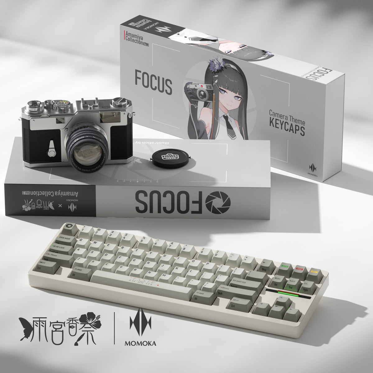 MOMOKA Focus Keycaps | MOMOKA Store | Keyboards and Gadgets