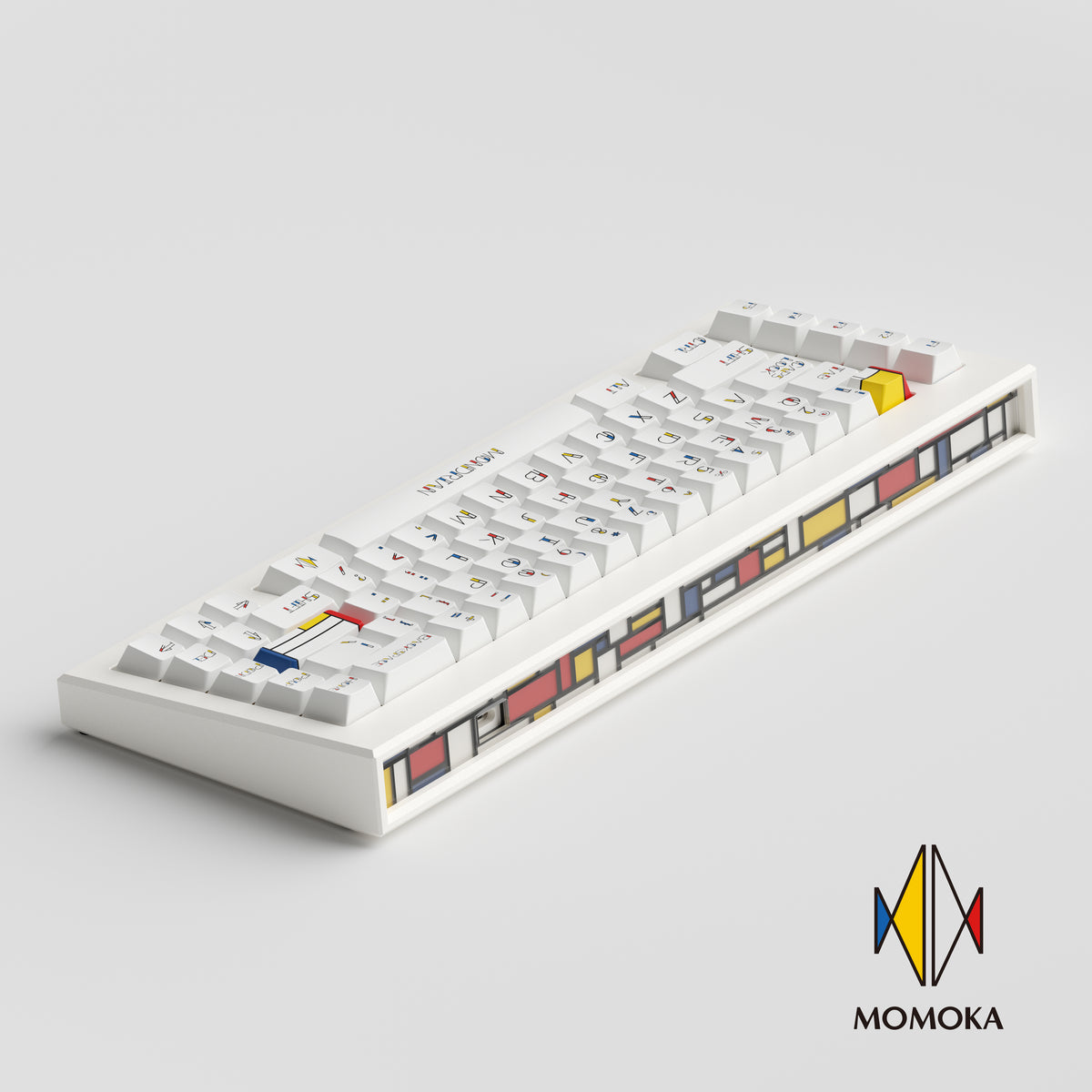 MOMOKA Mondrian Keycaps | MOMOKA Store | Keyboards and Gadgets